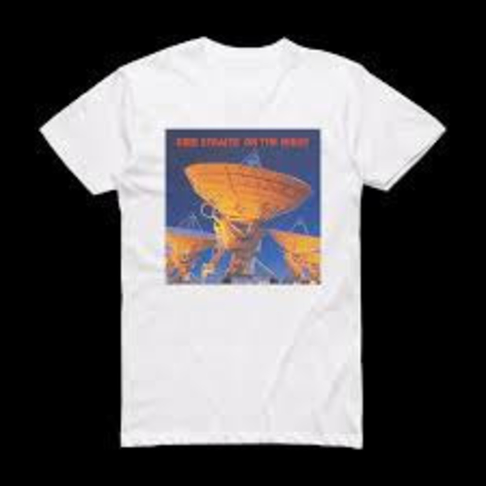 Dire Straits On The Night Album Cover T-Shirt White